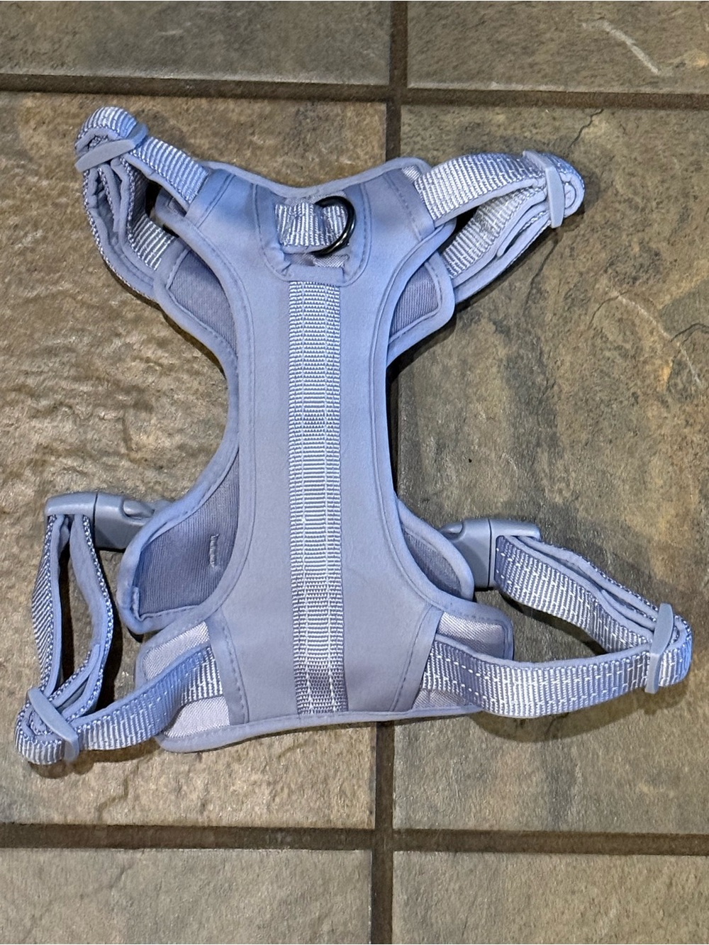Lilac Padded Dog Harness with Back D-Ring